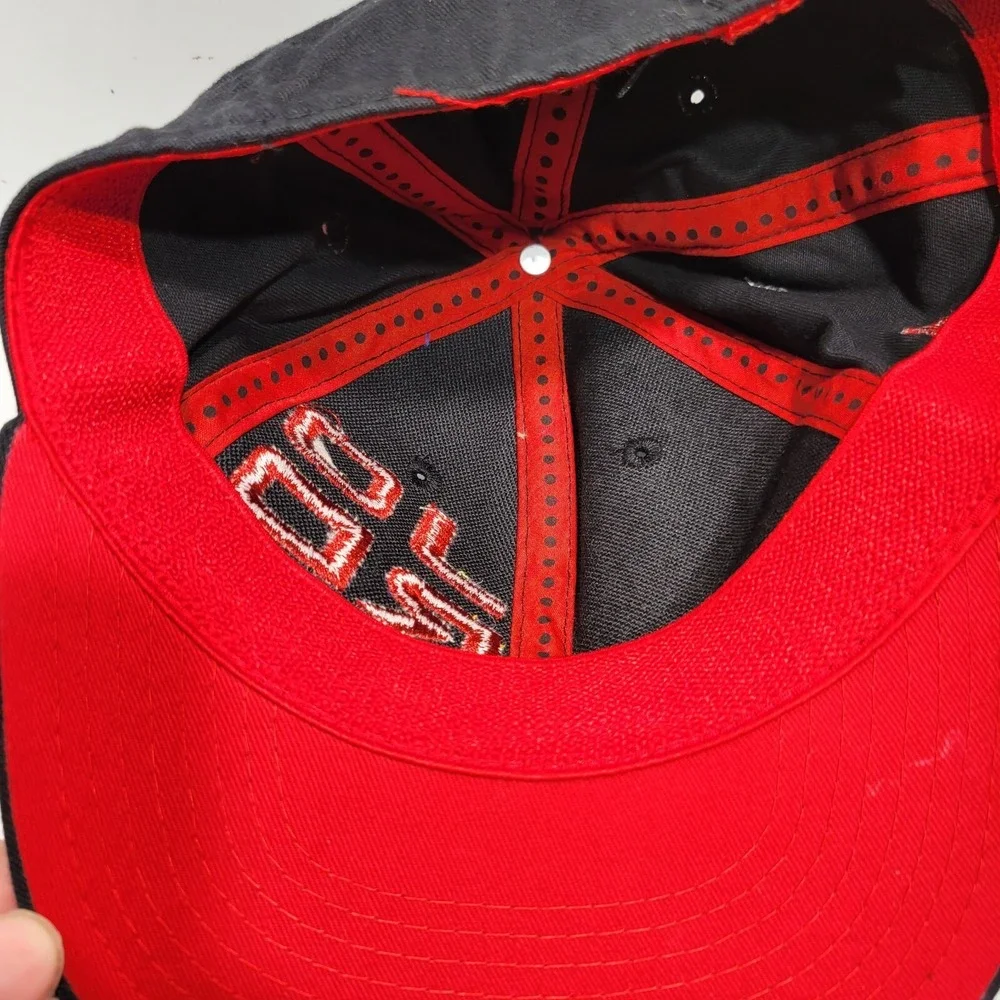 Jordan Hat Cap Black Baseball Hiker Hiking Flat Brim Embroidered Logo Youth